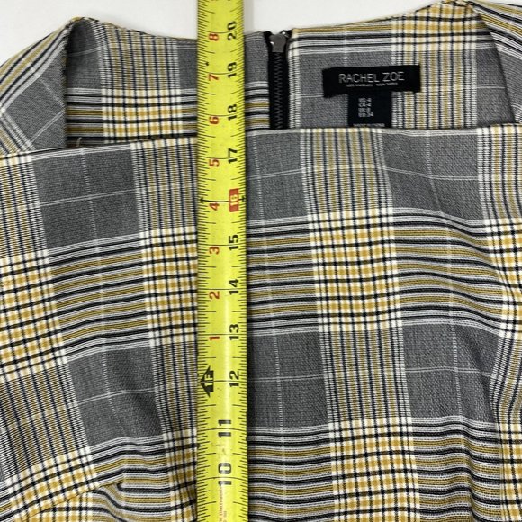 Rachel Zoe Plaid Blouse 4 - Picture 8 of 8